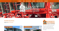 Desktop Screenshot of kinseyauction.com